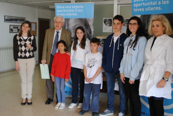 campaña solidaria gafas Colegio Sagrat Cor