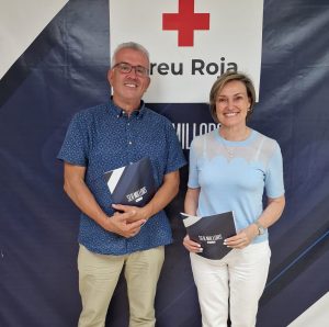 Firma convenio colaboración Cruz Roja y Fundació Oftalmedic Salvà