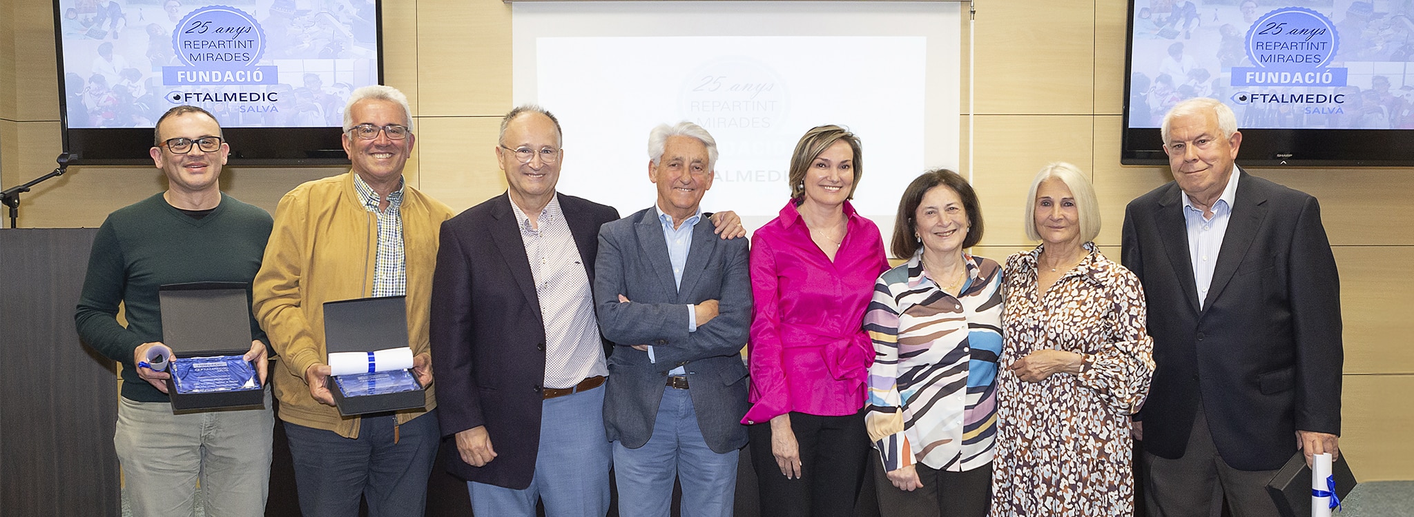 Fundació Oftalmedic Salvà celebra sus “25 anys repartint mirades”