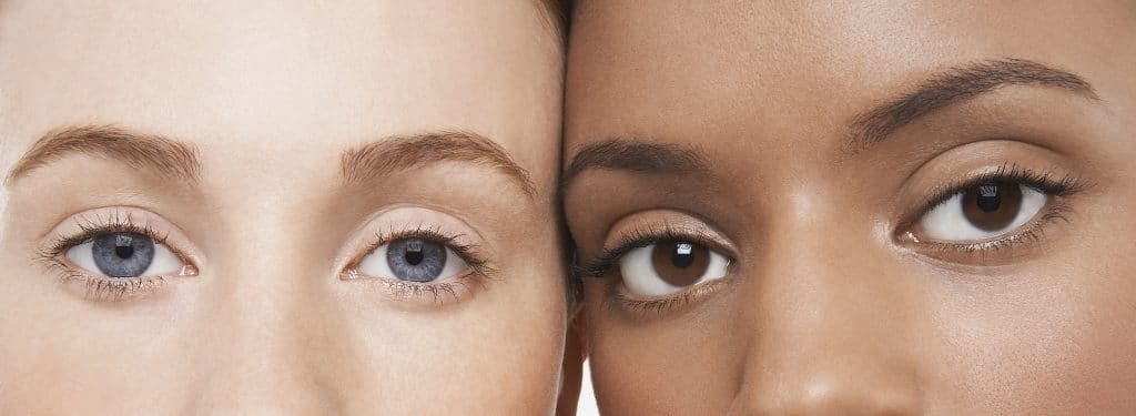 color ojos genética