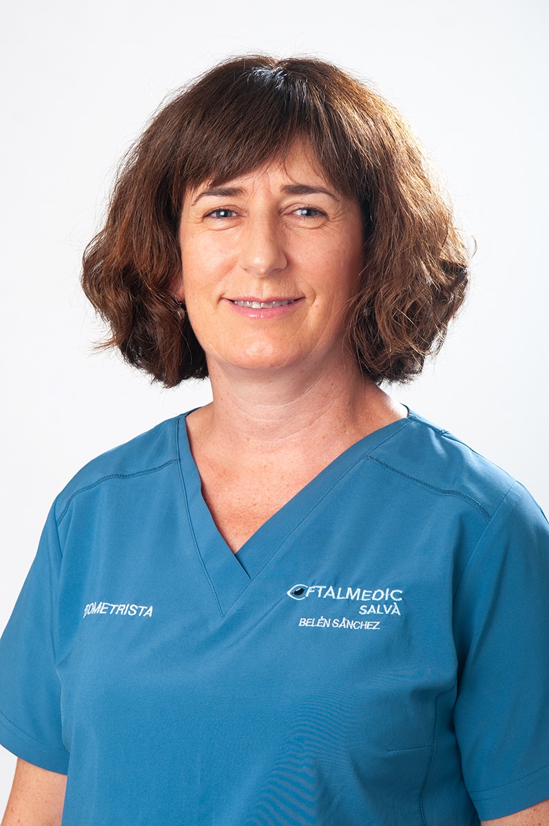 Belén Sánchez Poveda, optometrista de Oftalmedic Salvà