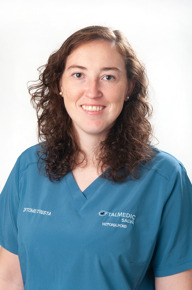 Victoria Pons Horrach, optometrista de Oftalmedic Salvà