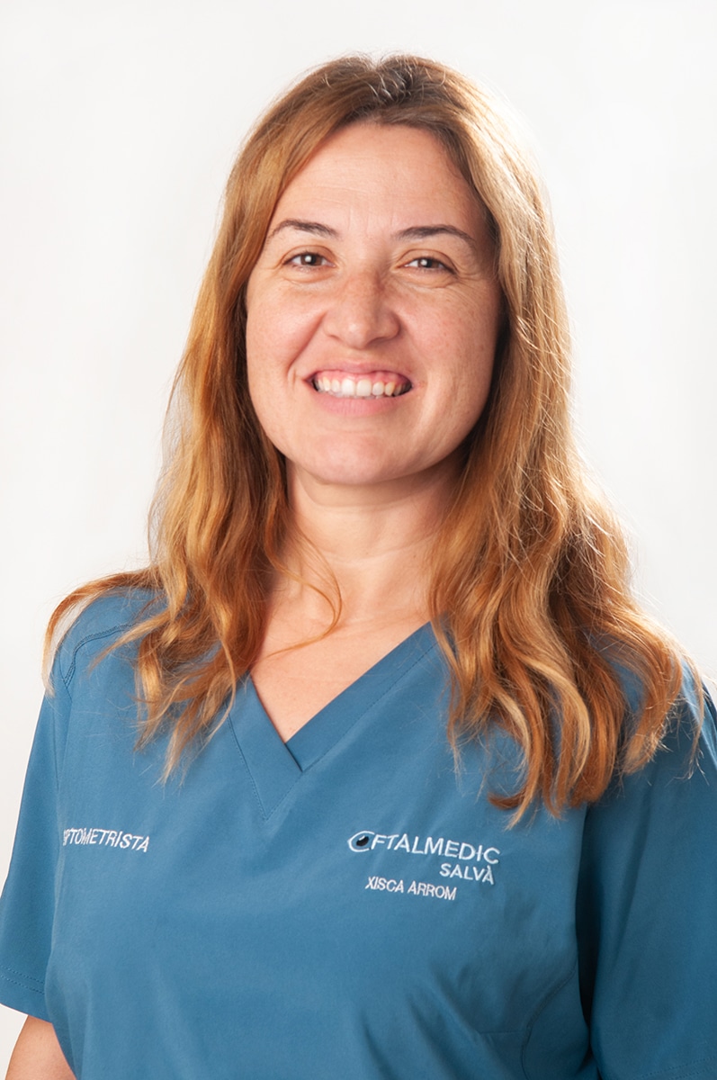 Xisca Arrom Munar, optometrista de Oftalmedic Salvà