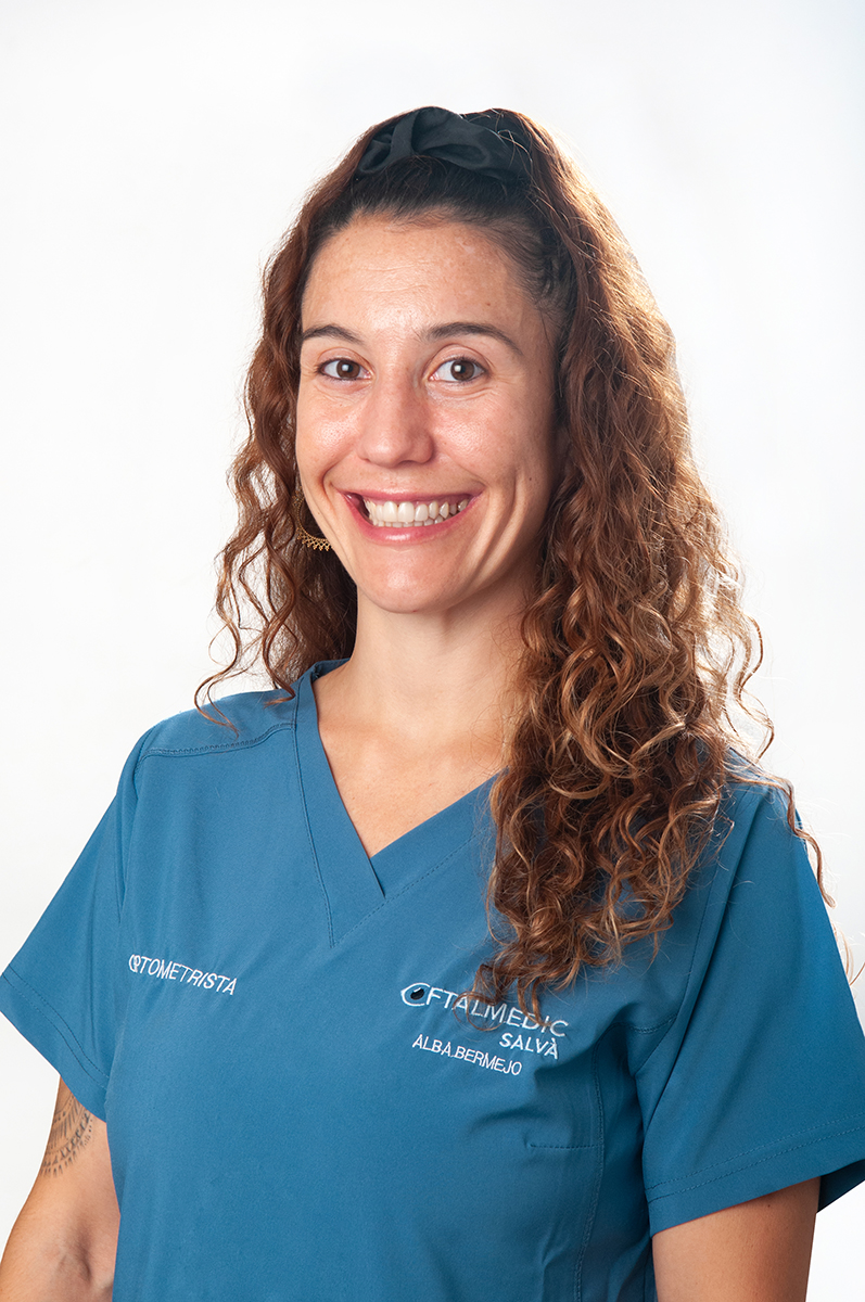 Alba Bermejo García, optometrista Oftalmedic Salvà